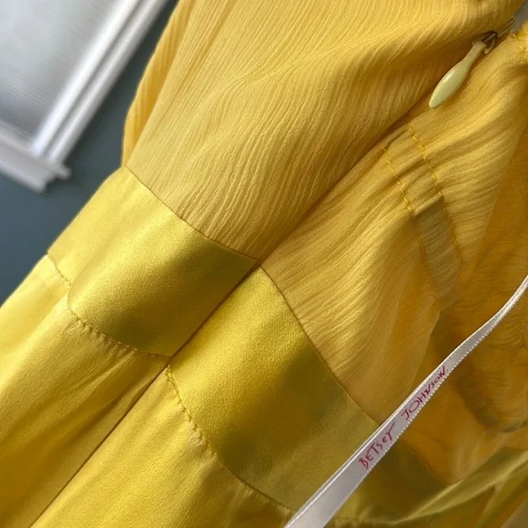Betsey Johnson Vintage Silk Here Comes The Sun Dress - Picture 13 of 17